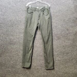 Flint And Tinder Pants Men 31x32 365 Green Tapered Fit 5 Pockets Stretch Zip Fly